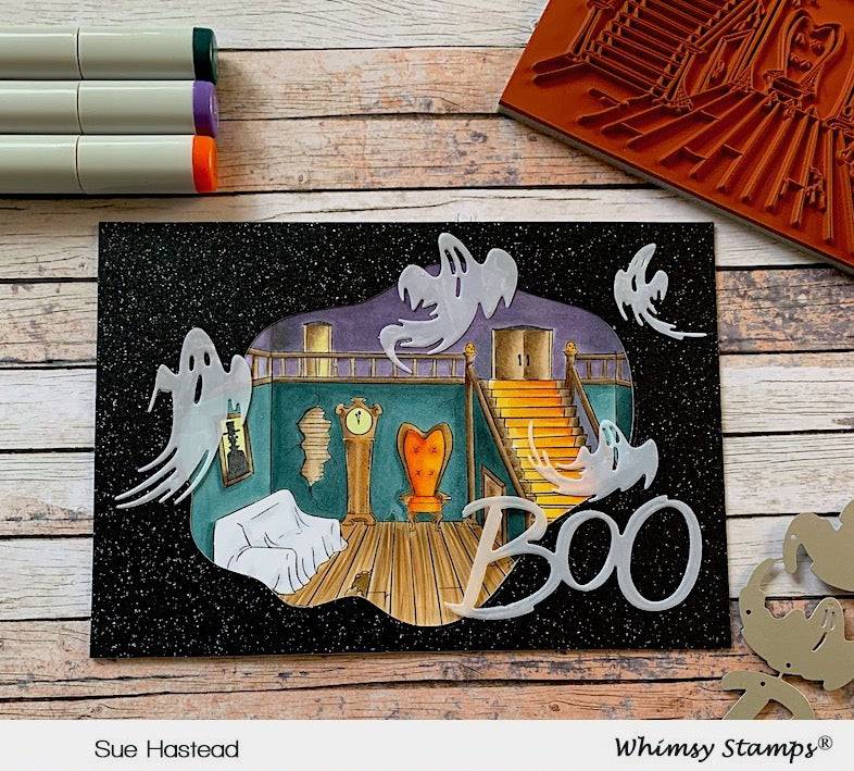 Boo Die Set - Whimsy Stamps
