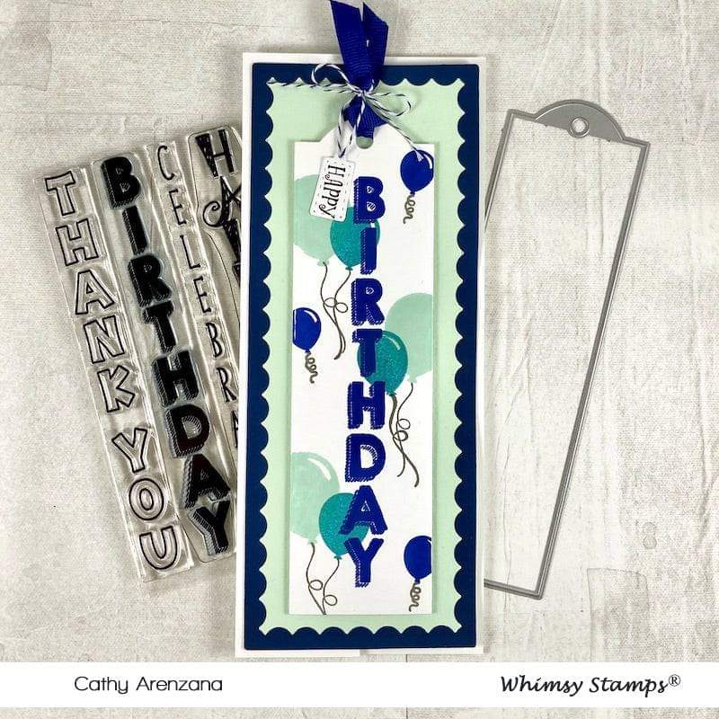 Bookmark and Tags Die Set - Whimsy Stamps