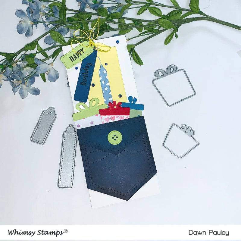 Bookmark and Tags Die Set - Whimsy Stamps
