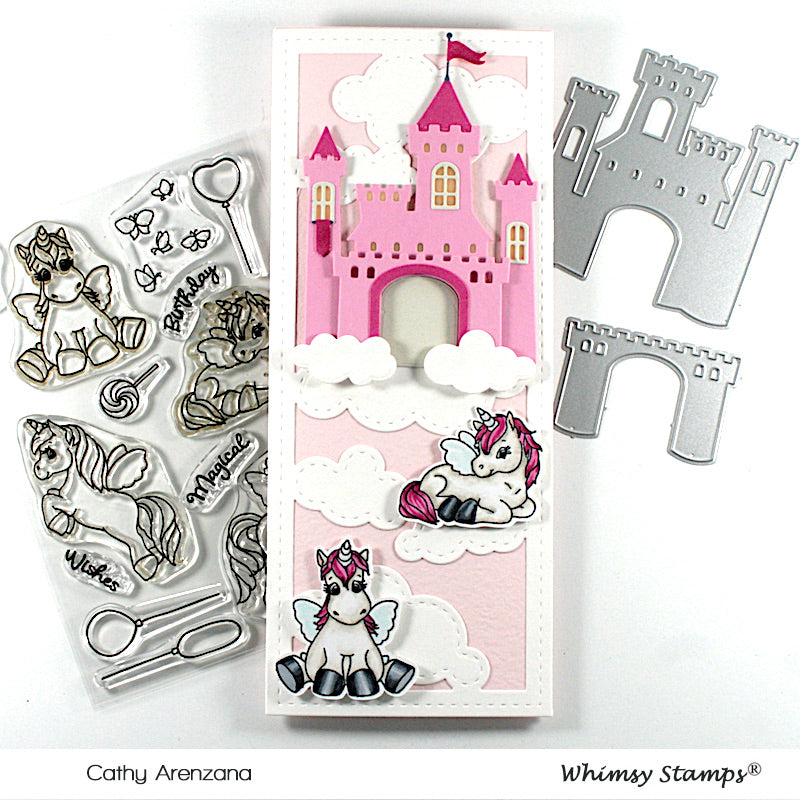 **NEW Build-a-Castle Die Set - Whimsy Stamps