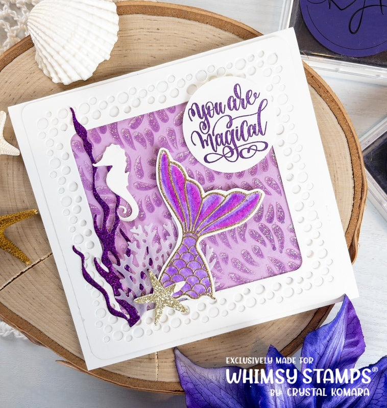 Build-an-Ocean Die Set - Whimsy Stamps