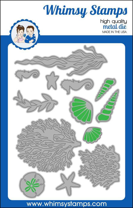 Build-an-Ocean Die Set - Whimsy Stamps