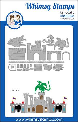 Build-a-Castle Die Set - Whimsy Stamps