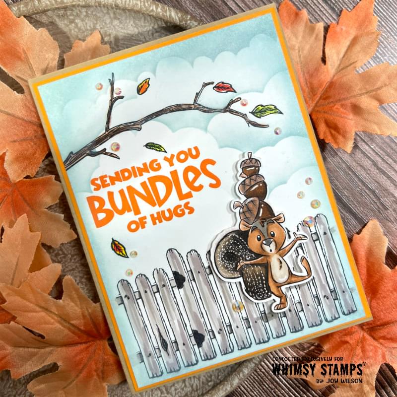 Bundles of Hugs Clear Stamps - Whimsy Stamps