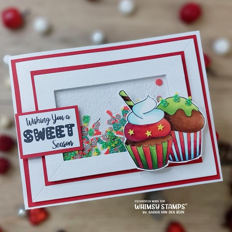 Calories Schmalories Clear Stamps - Whimsy Stamps