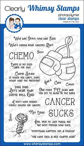 Cancer Sucks - Whimsy Stamps