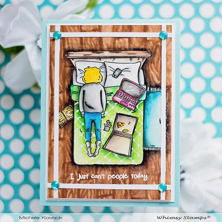 Just Ugh! Clear Stamps - Whimsy Stamps