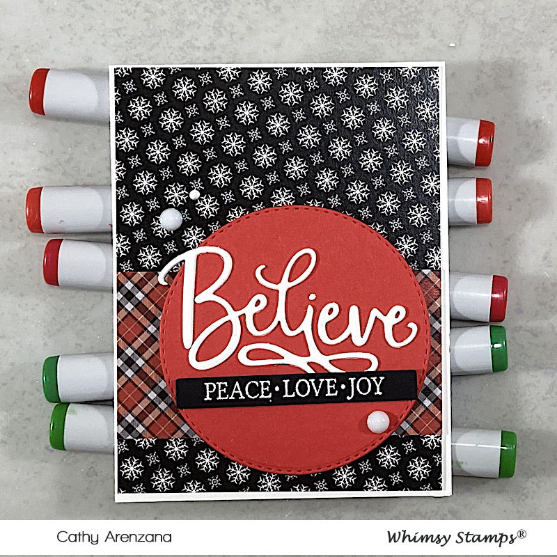 *NEW 6x6 Paper Pack - Christmas Eve - Whimsy Stamps