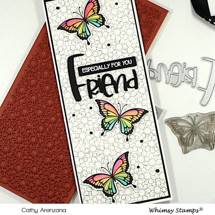 Best Friend Word Die Set - Whimsy Stamps