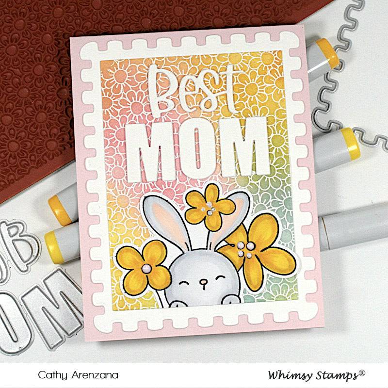 Best Friend Word Die Set - Whimsy Stamps
