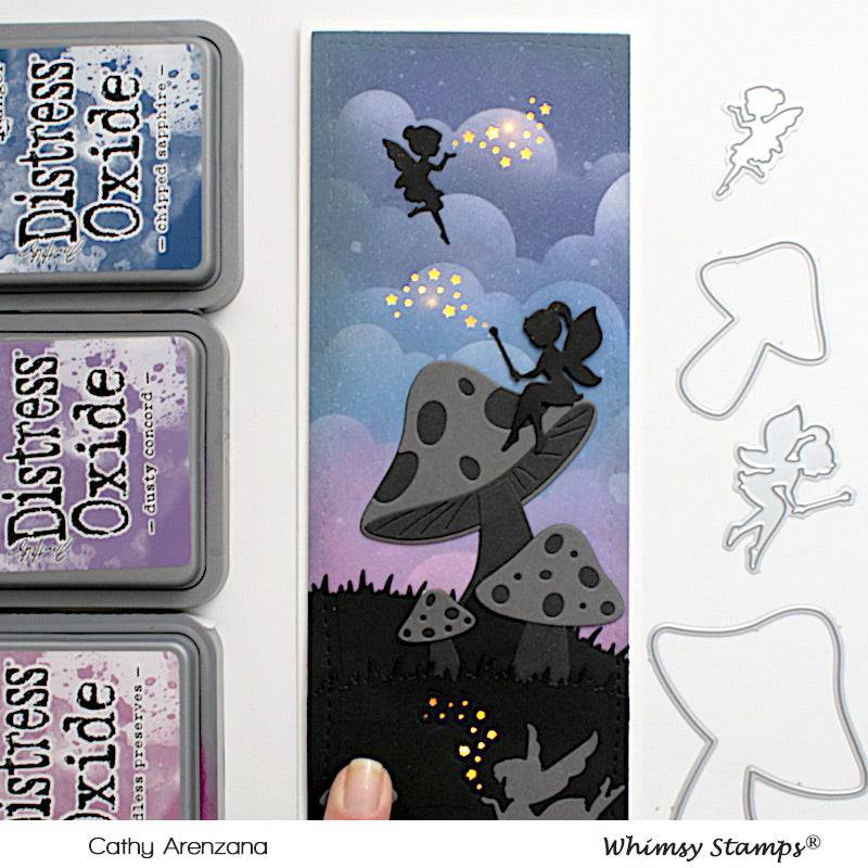 Build-a-Fairy Garden Die Set - Whimsy Stamps