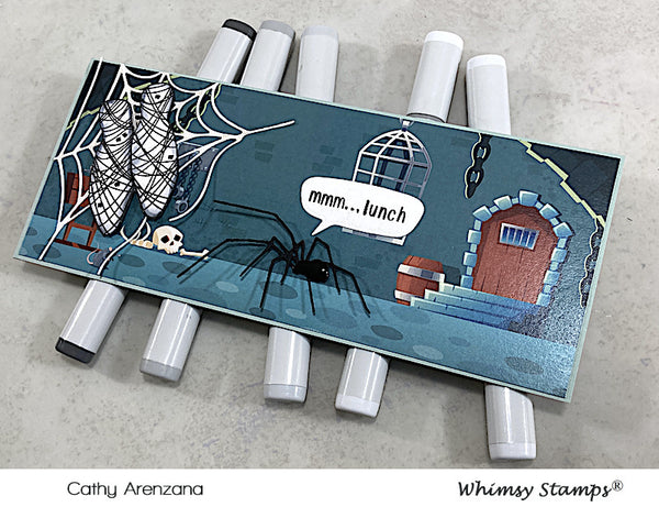 Slimline Paper Pack - Enchanted Kingdom - Whimsy Stamps