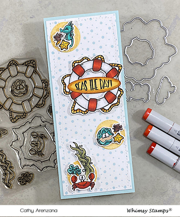 *NEW Octo Elements Clear Stamps - Whimsy Stamps
