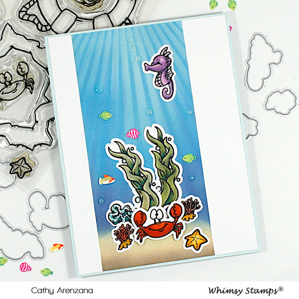 **NEW Octo Elements Clear Stamps - Whimsy Stamps