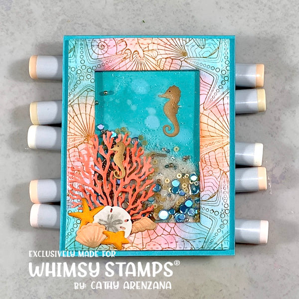 Build-an-Ocean Die Set - Whimsy Stamps