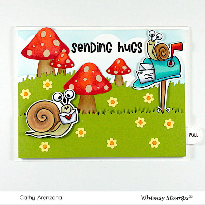 **NEW Snail Mail Clear Stamps - Whimsy Stamps