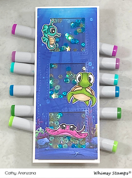 **NEW Under the Sea Clear Stamps - Whimsy Stamps
