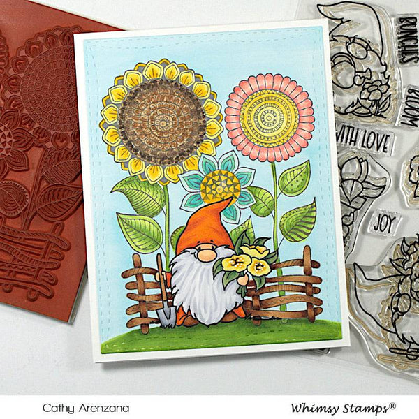 Gnome Gardeners Clear Stamps - Whimsy Stamps