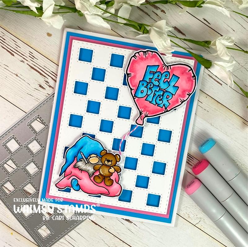 **NEW Celebrate Balloons Clear Stamps - Whimsy Stamps