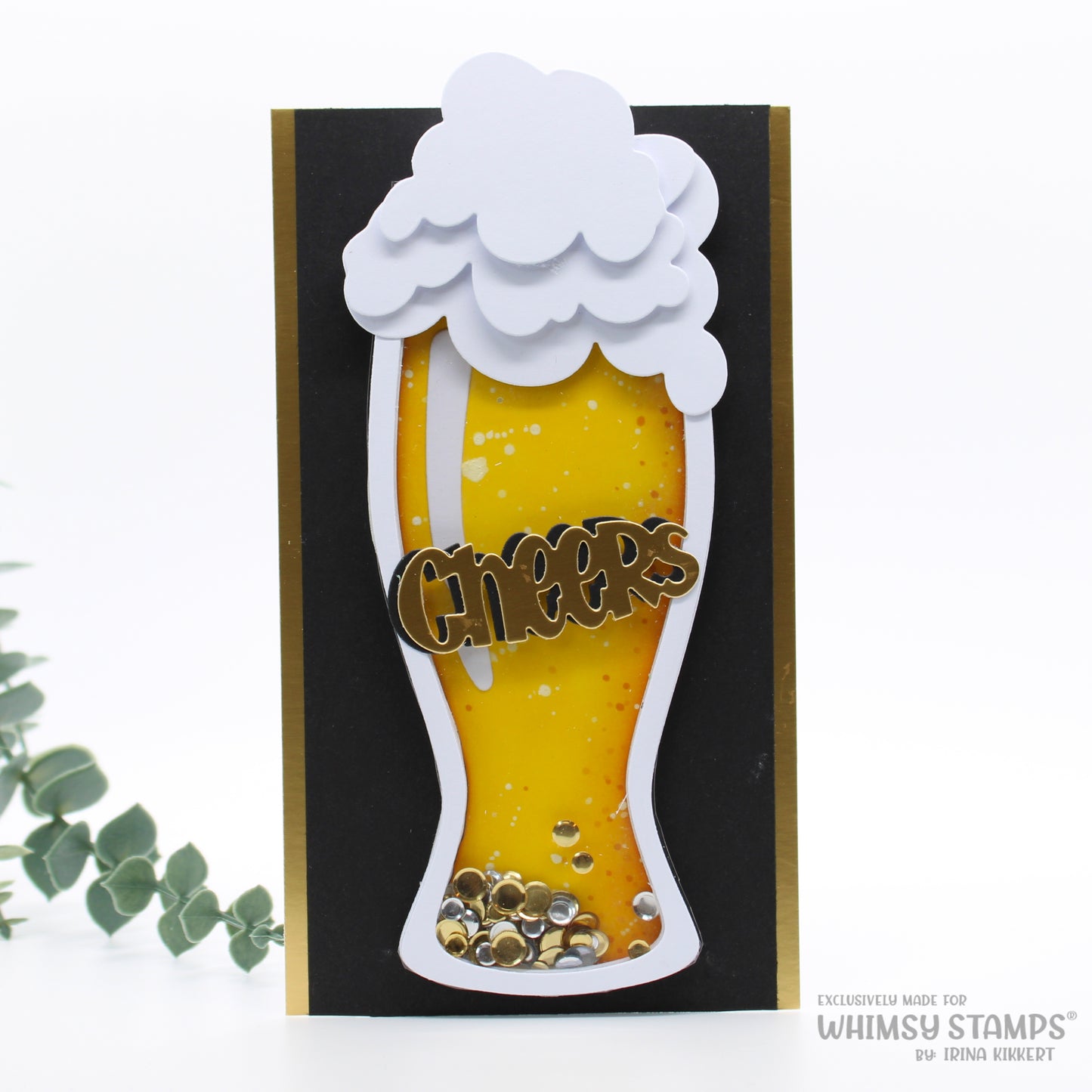 **NEW Cheers! Word Die Set - Whimsy Stamps