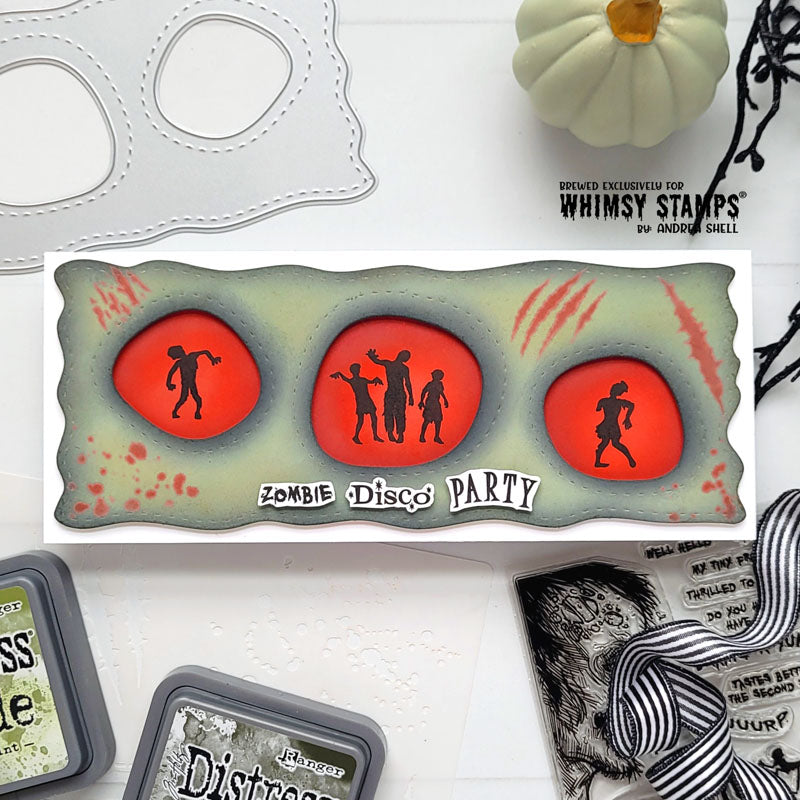 Clawed 6x9 Stencil - Whimsy Stamps