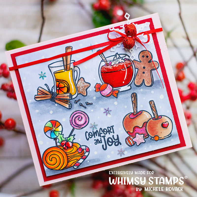 **NEW Comfort and Joy Clear Stamps - Whimsy Stamps
