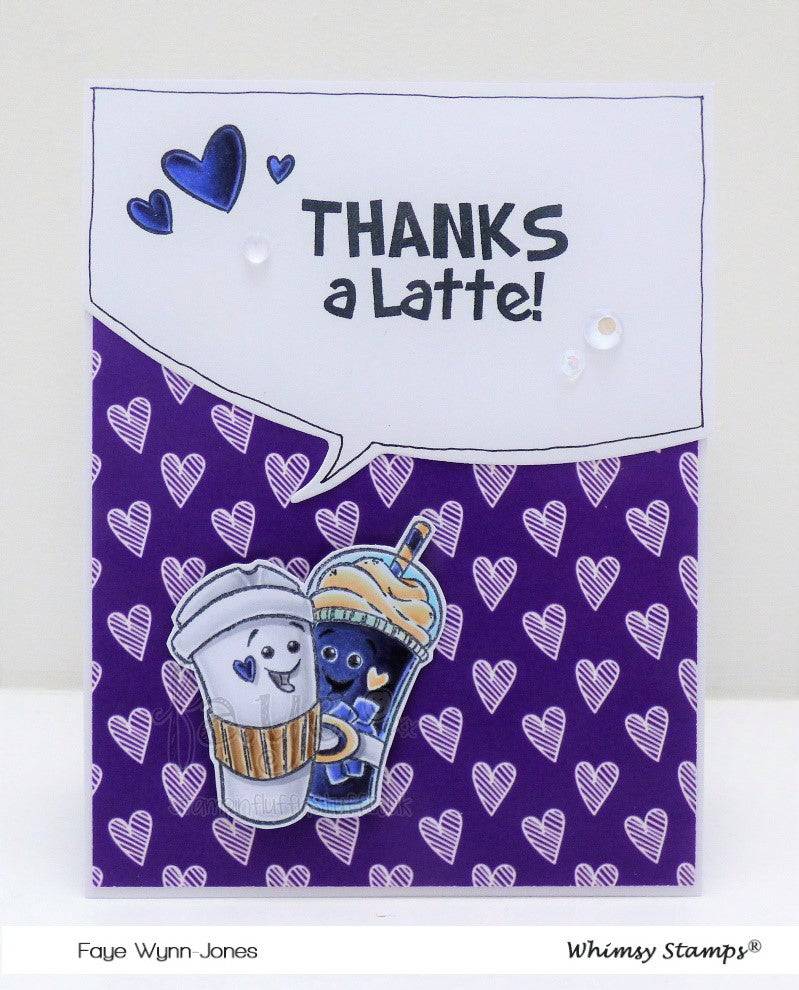 Comic Speech Bubbles Die Set - Whimsy Stamps