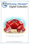 Crabby Cranston - Digital Stamp - Whimsy Stamps