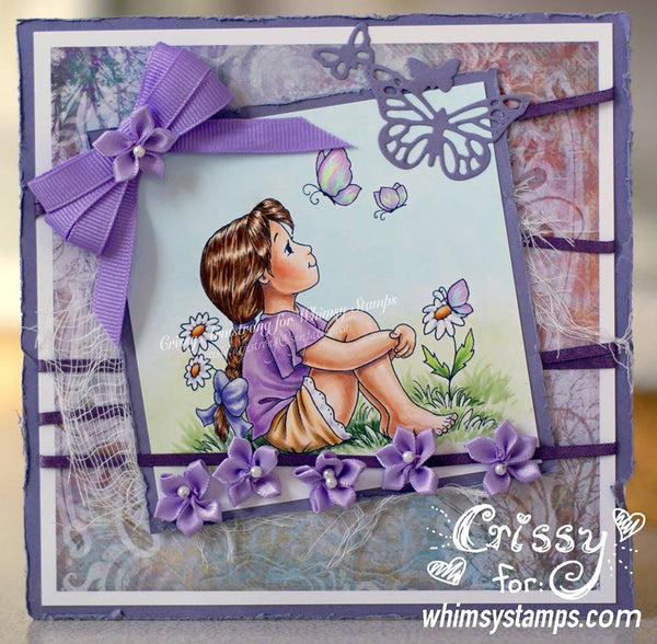 Butterfly Friends - Digital Stamp - Whimsy Stamps