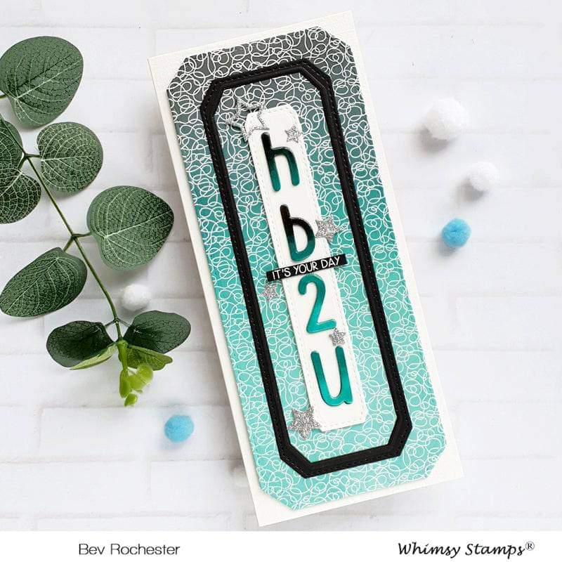 Cutie ABC Die Set - Whimsy Stamps