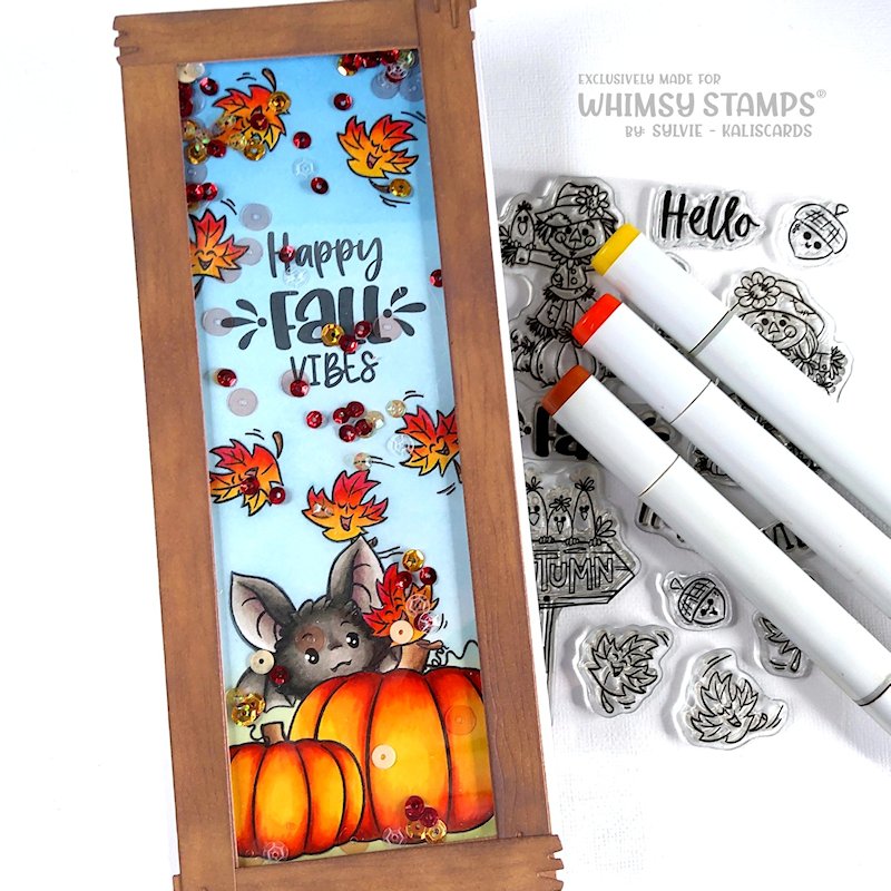 **NEW Cutie Batootie Clear Stamps - Whimsy Stamps