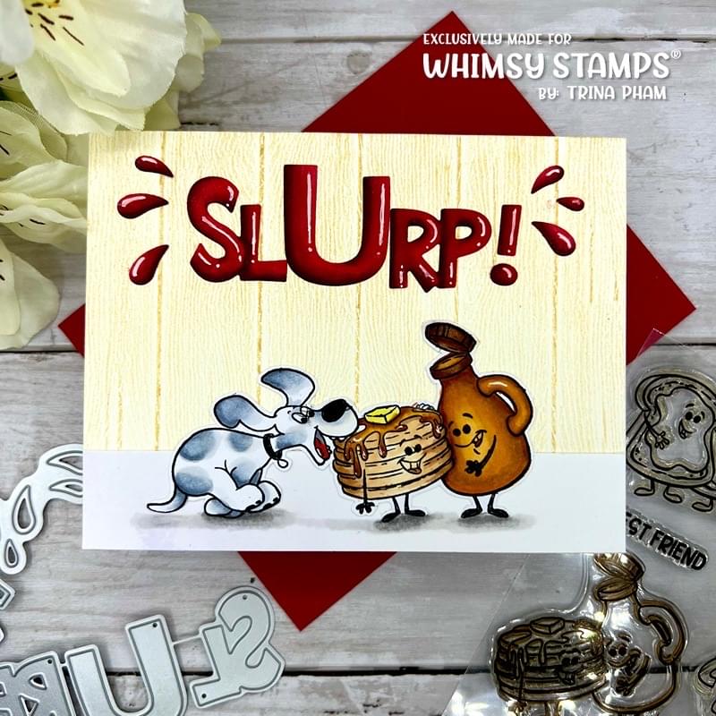 *NEW Doggie Flight Clear Stamps - Whimsy Stamps