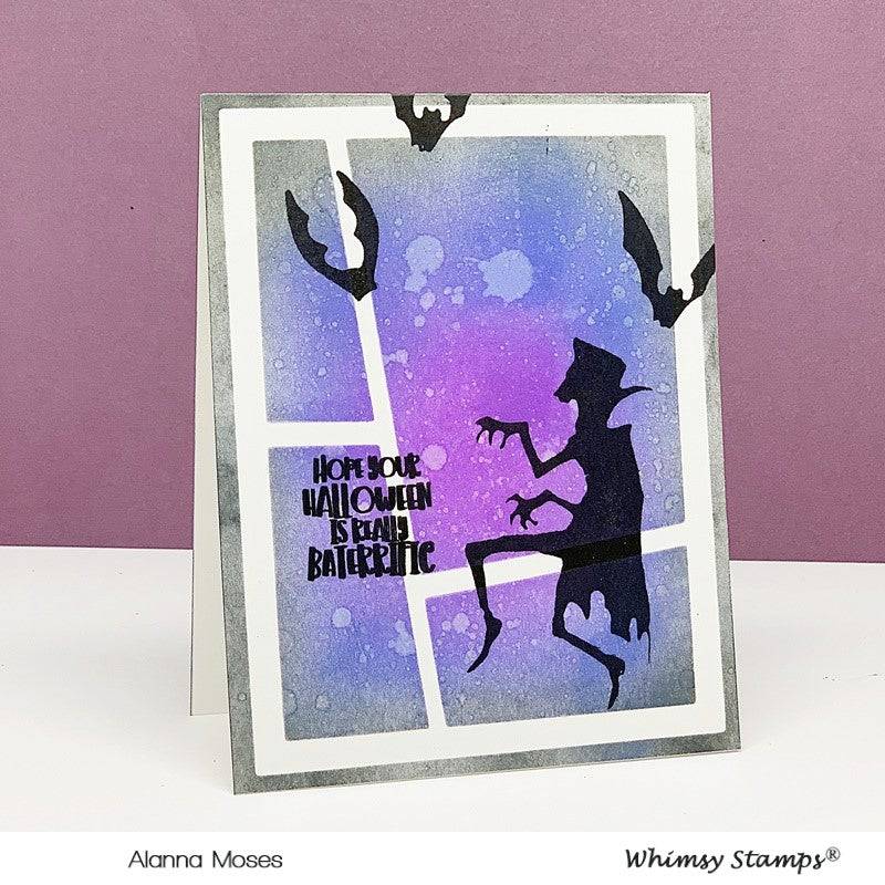 Dracula Going Batty Die Set - Whimsy Stamps