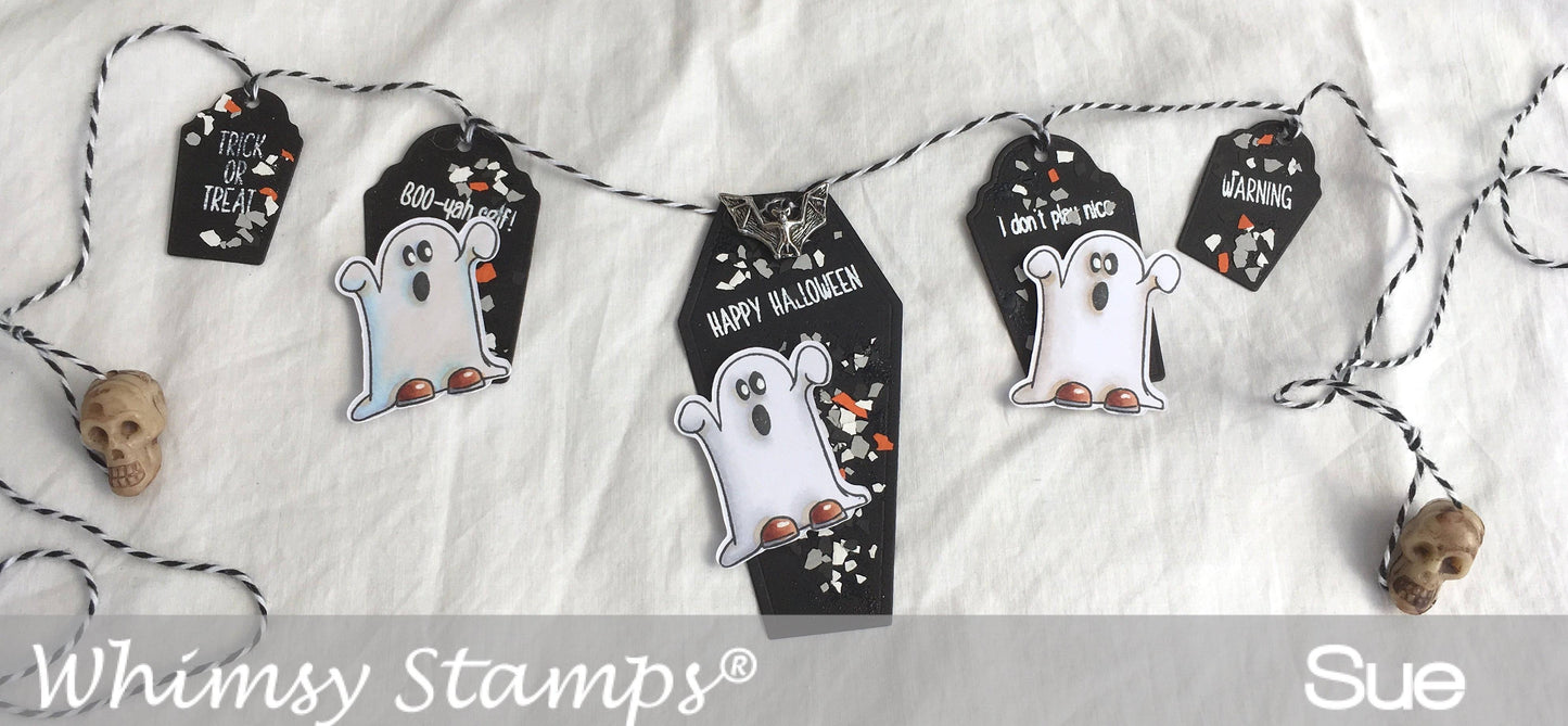 Dracula's Coffin Die Set - Whimsy Stamps