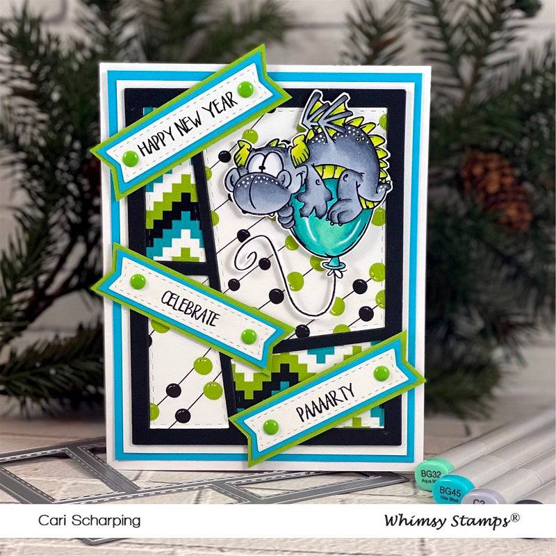 Dragon New Year Clear Stamps - Whimsy Stamps