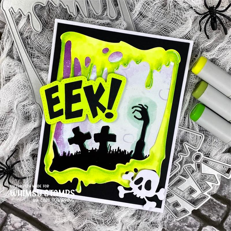 **NEW Drippy Frame Die - Whimsy Stamps