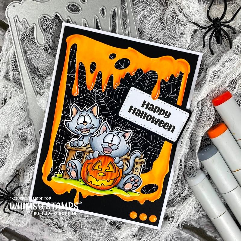 **NEW Drippy Frame Die - Whimsy Stamps