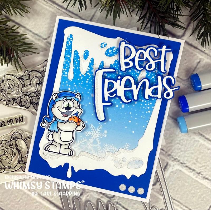 Drippy Frame Die - Whimsy Stamps