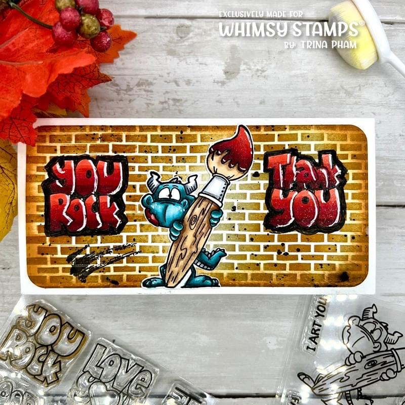 **NEW Dudley Art Clear Stamps - Whimsy Stamps