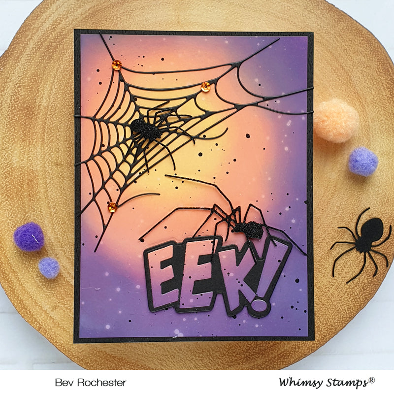 EEK! Word and Shadow Die Set - Whimsy Stamps