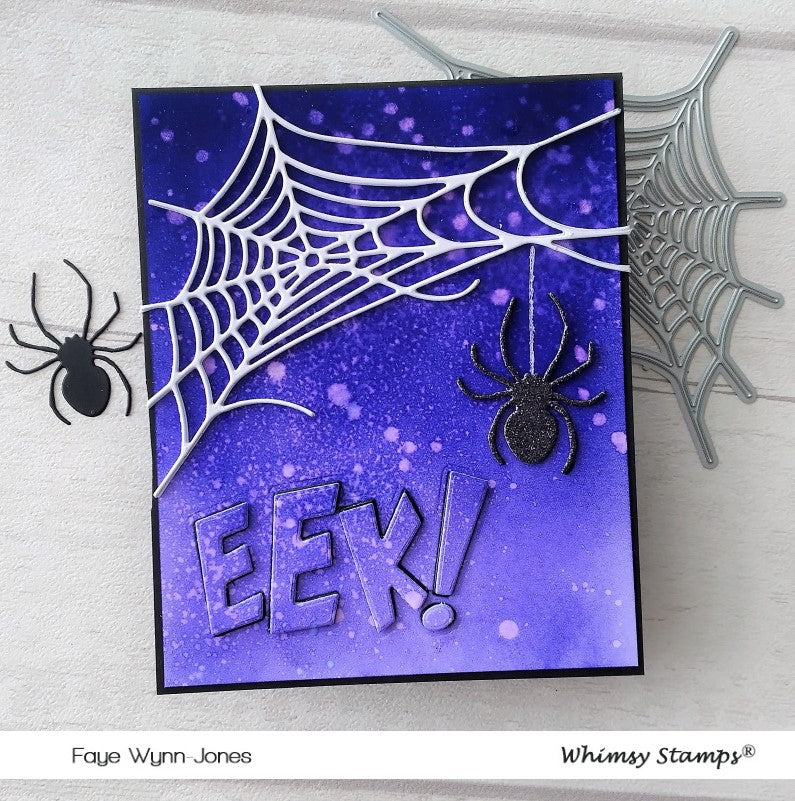 EEK! Word and Shadow Die Set - Whimsy Stamps