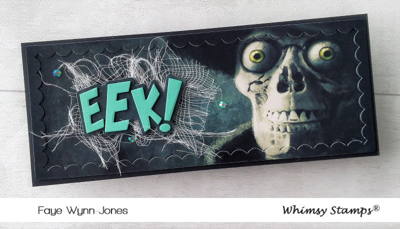EEK! Word and Shadow Die Set - Whimsy Stamps