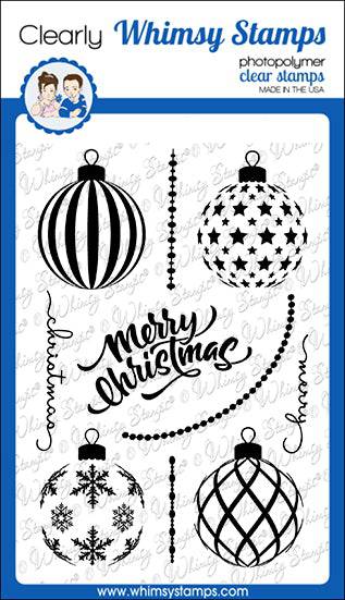 Elegant Ornaments Clear Stamps - Whimsy Stamps