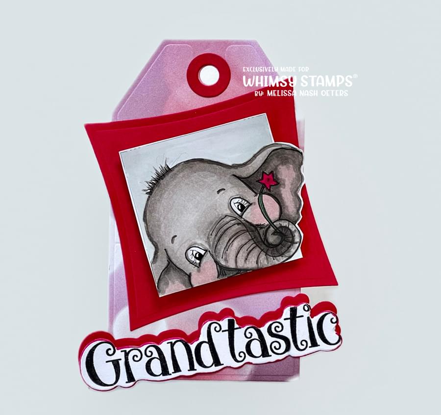 Ellie Summer Squares - Digital Stamp - Whimsy Stamps