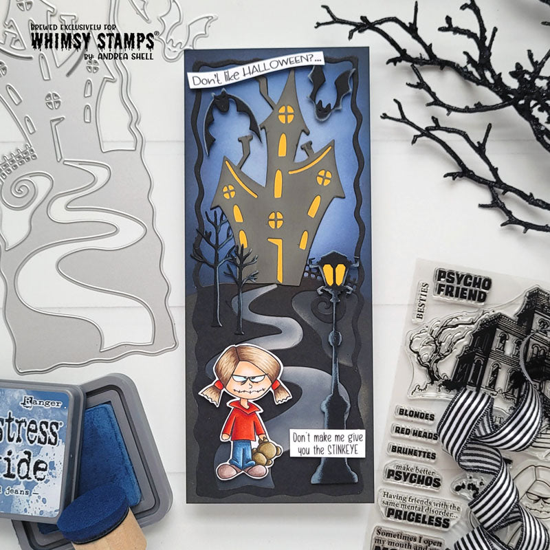 Elvira Moonlighting Die Set - Whimsy Stamps