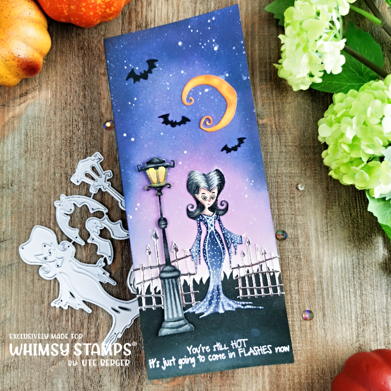 Elvira Moonlighting Die Set - Whimsy Stamps