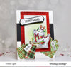 Dragon Christmas Wishes Clear Stamps - Whimsy Stamps