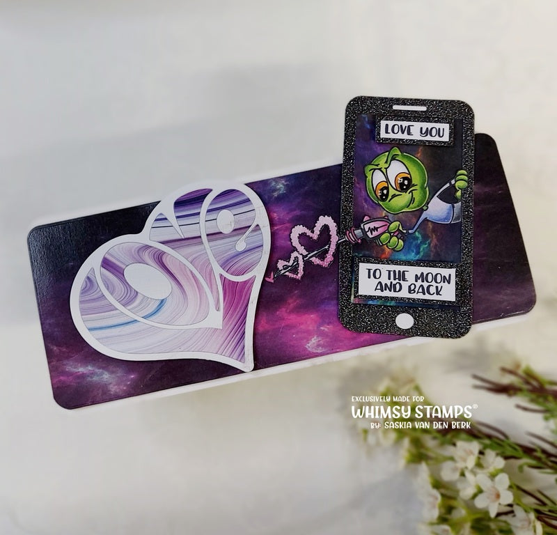 **NEW ExtraTerrestrial Clear Stamps - Whimsy Stamps