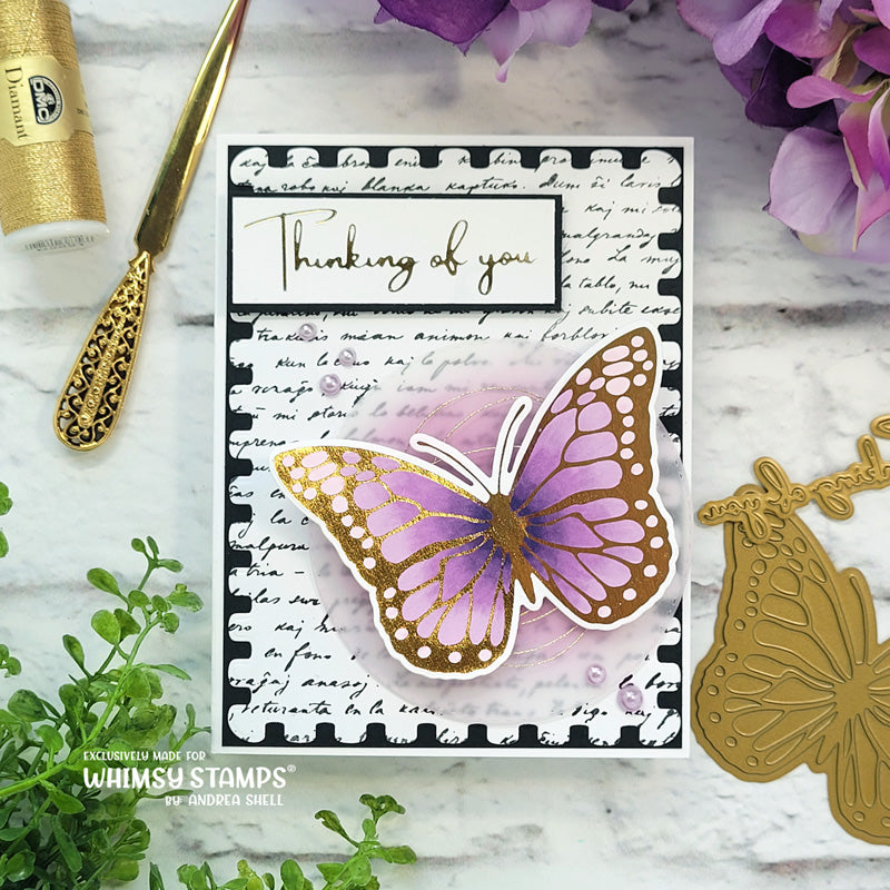 Extreme Postage Die Set - Whimsy Stamps