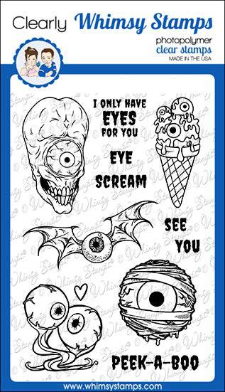 Eye Scream Clear Stamps - Whimsy Stamps